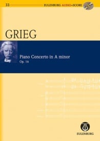 Grieg: Concerto A minor Opus 16 (Study Score + CD) published by Eulenburg